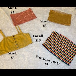 American eagle tube top